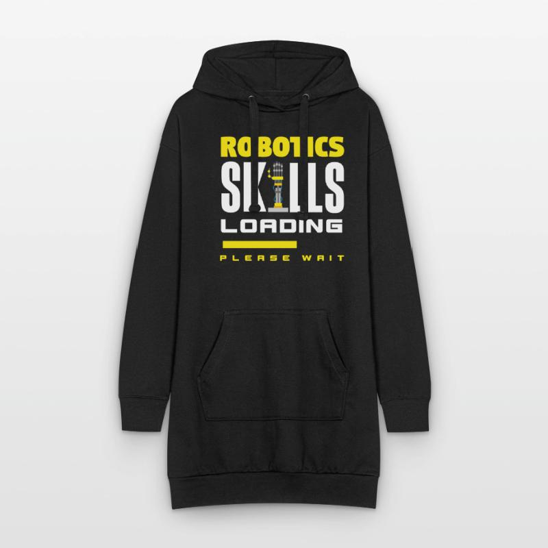 Robotics Robot Programmer Hoodie Dress