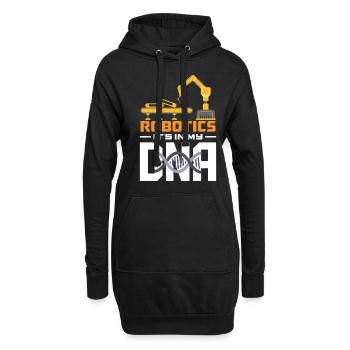 Robotics Robot Programmer - Hoodie Dress - black - Front