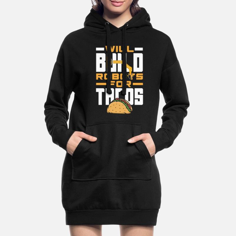 Robotics Robot Programmer Hoodie Dress
