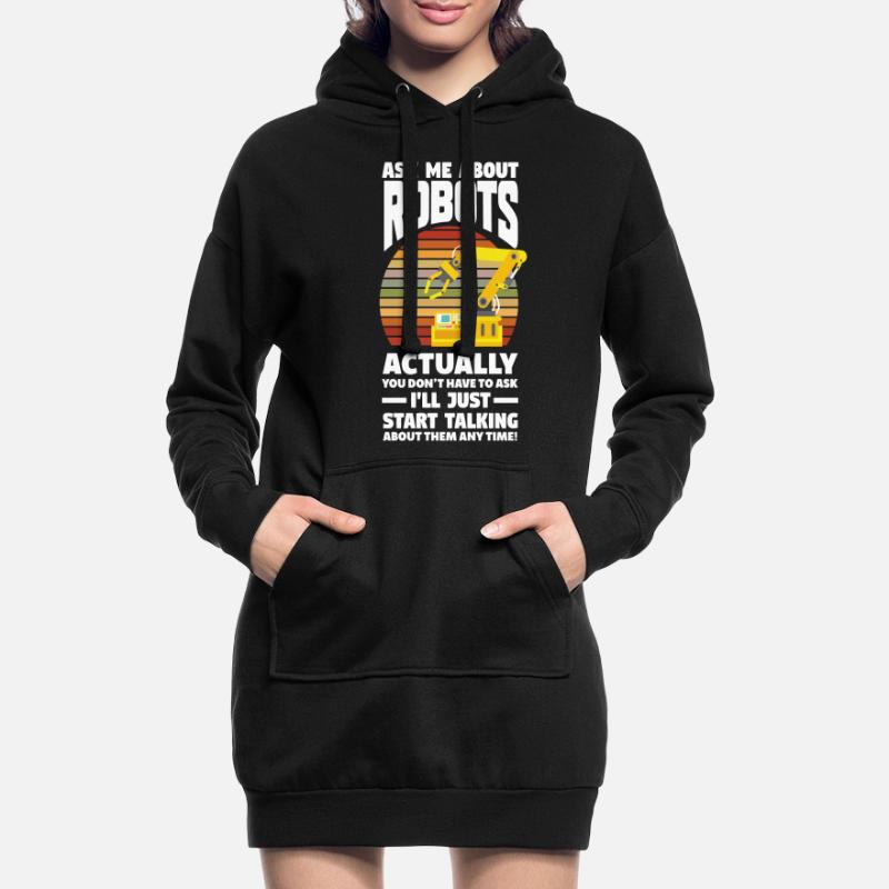 Robotics Robot Programmer Hoodie Dress