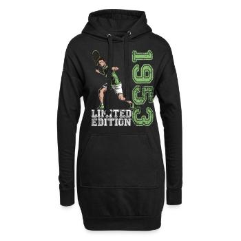 Édition limitée 1953 Édition limitée Tennis - Sweat-shirt à capuche long Femme - noir - Devant
