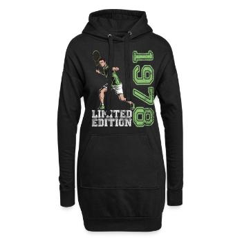Édition limitée 1978 Édition limitée Tennis - Sweat-shirt à capuche long Femme - noir - Devant