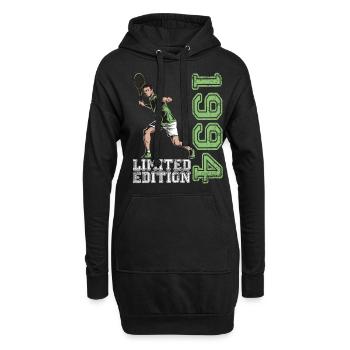 Limited Edition 1994 Limited Edition Tennis - Hoodie-Kleid - Schwarz - Vorne