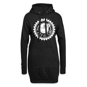 Chai Tea - Hoodie-Kleid - Schwarz - Vorne