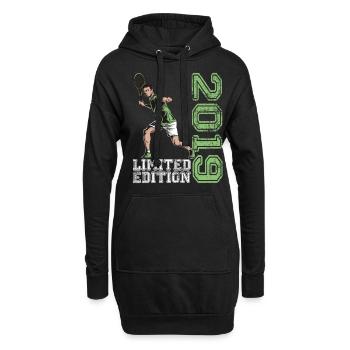 Limited Edition 2019 Limited Edition Tennis - Hoodie-Kleid - Schwarz - Vorne