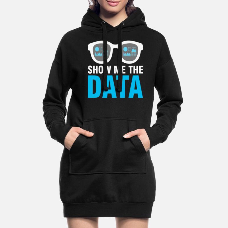 Data Engineer Show me the data Hoodie Dress