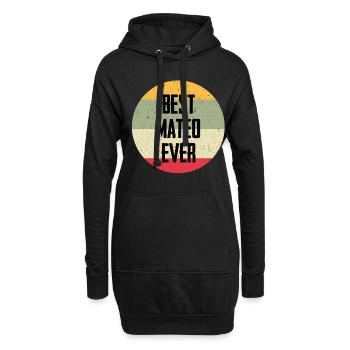 Le meilleur Mateo de tous les temps - Sweat-shirt à capuche long Femme - noir - Devant