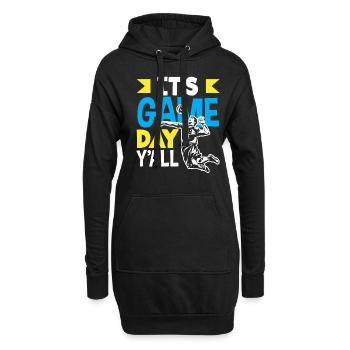Lustiges Volleyball Geschenk - Hoodie-Kleid - Schwarz - Vorne