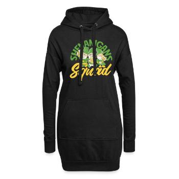 Drôle d’irlandais Irlande cadeau - Sweat-shirt à capuche long Femme - noir - Devant