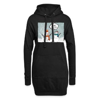 Science, Nerd, Physique, Étudiant, Blagues, Geek - Sweat-shirt à capuche long Femme - noir - Devant