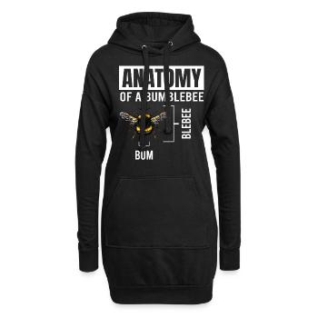 Science, Nerd, Physique, Étudiant, Blagues, Geek - Sweat-shirt à capuche long Femme - noir - Devant