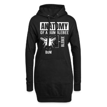 Science, Nerd, Physique, Étudiant, Blagues, Geek - Sweat-shirt à capuche long Femme - noir - Devant