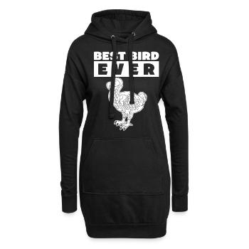 Dodo Best Bird Ever Dodos - Hoodie-Kleid - Schwarz - Vorne