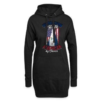Nicaragua Nicaragisch - Hoodie-Kleid - Schwarz - Vorne
