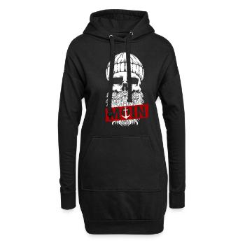 Hamburg Tshirt Homme Femmes Moin Hamburch Hafen - Sweat-shirt à capuche long Femme - noir - Devant