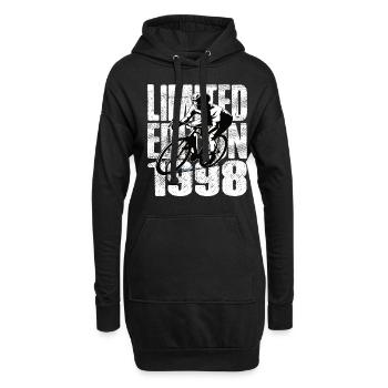 Édition limitée 1998 Édition limitée anniversaire - Sweat-shirt à capuche long Femme - noir - Devant