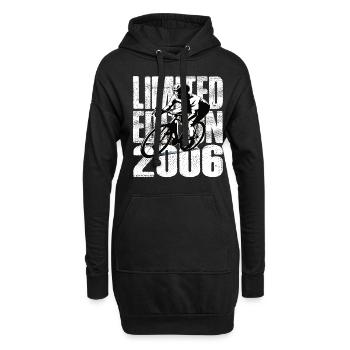 Limited Edition 2006 Limited Edition Geburtstag - Hoodie-Kleid - Schwarz - Vorne