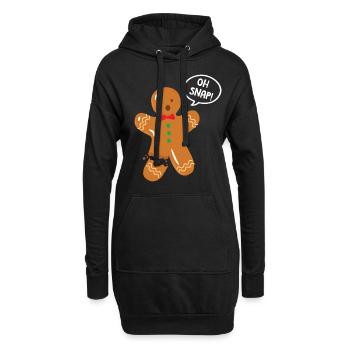 Baker Bakery Bakery Baking Gift - Hoodie Dress - black - Front