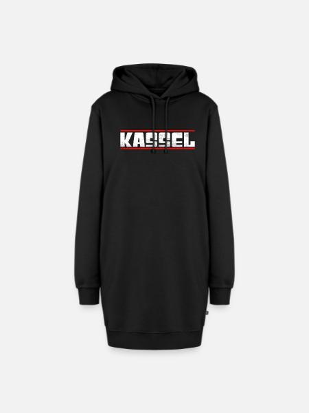 Kassel - Hoodie-Kleid - Schwarz