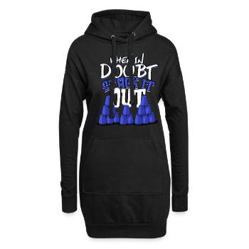 Sport Stacking Speed Stacker Cup Stacking - Hoodie-Kleid - Schwarz - Vorne