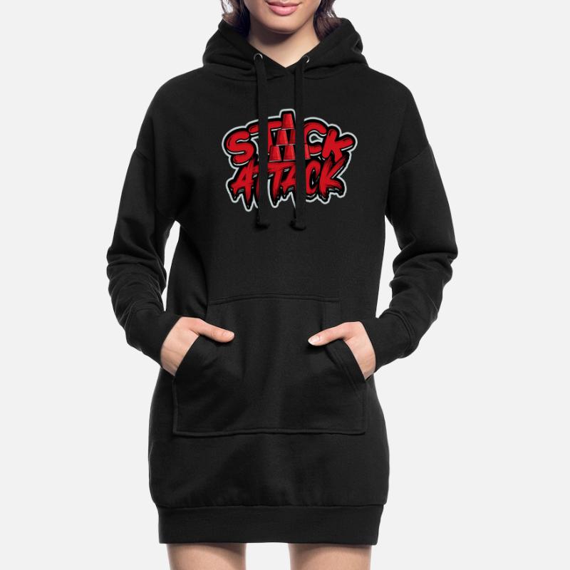 Stack Attack Speed Stacker Cup Stacking Hoodie-Kleid