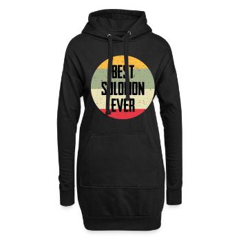 Le meilleur Salomon de tous les temps - Sweat-shirt à capuche long Femme - noir - Devant