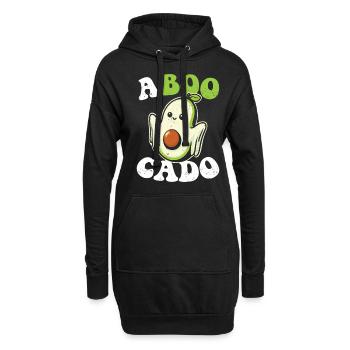 Avocat - Sweat-shirt à capuche long Femme - noir - Devant