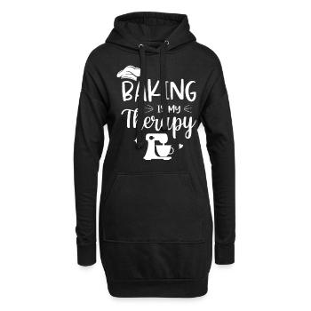 Baker Bakery Bakery Baking Gift - Hoodie Dress - black - Front