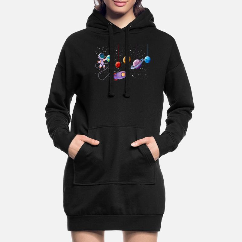 Space, Space, Nerd, Geed, Science Meme Hoodie Dress