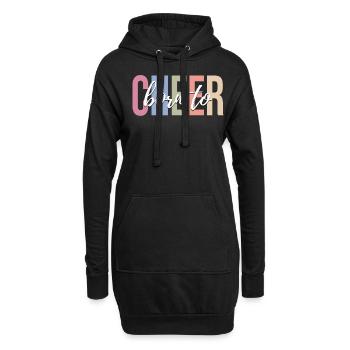 Pom-pom girls pom-pom girls - Sweat-shirt à capuche long Femme - noir - Devant