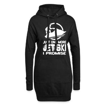 Encore un jet ski Je promets Jet Ski Jet Skis - Sweat-shirt à capuche long Femme - noir - Devant