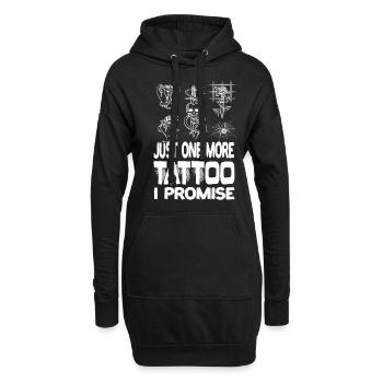 Juste un tatouage de plus, je promets des tatouages tatouage - Sweat-shirt à capuche long Femme - noir - Devant
