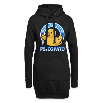 SÜSS ABER BÖSE: PSYCHOPAT Halloween Creepy Horror - Hoodie-Kleid - Schwarz - Vorne