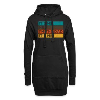 Funny Dad Perfektes Vater Vatertagsgeschenk - Hoodie-Kleid - Schwarz - Vorne