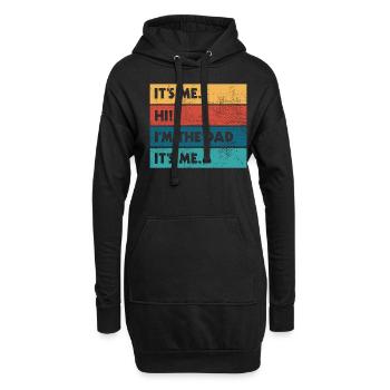 Funny Dad Perfektes Vater Vatertagsgeschenk - Hoodie-Kleid - Schwarz - Vorne