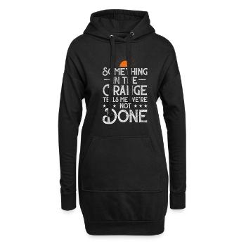 Pays - Sweat-shirt à capuche long Femme - noir - Devant