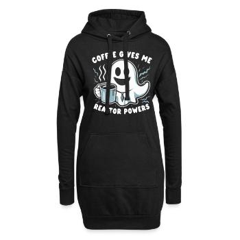 Agent immobilier Agent immobilier Cadeau d’agent immobilier - Sweat-shirt à capuche long Femme - noir - Devant