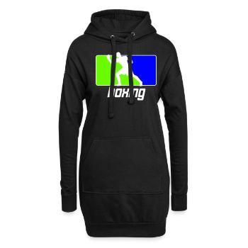 Boxen Arts Martiaux Boxe Boxe Club Boxer - Sweat-shirt à capuche long Femme - noir - Devant