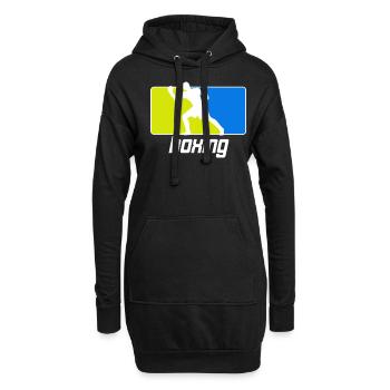Boxen Arts Martiaux Boxe Boxe Club Boxer - Sweat-shirt à capuche long Femme - noir - Devant
