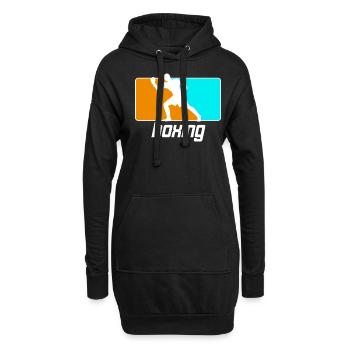Boxen Arts Martiaux Boxe Boxe Club Boxer - Sweat-shirt à capuche long Femme - noir - Devant