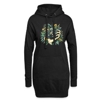 Photographer Photography Photographer - Hoodie Dress - black - Front