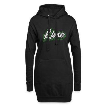 Tequila - Hoodie-Kleid - Schwarz - Vorne