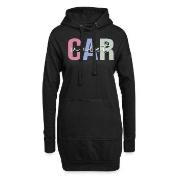 Parkservice-Bediensteter - Hoodie-Kleid - Schwarz - Vorne