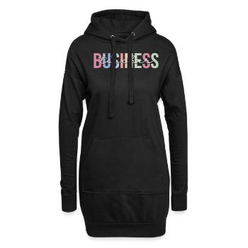 Business-Lehrer Lehre - Hoodie-Kleid - Schwarz - Vorne