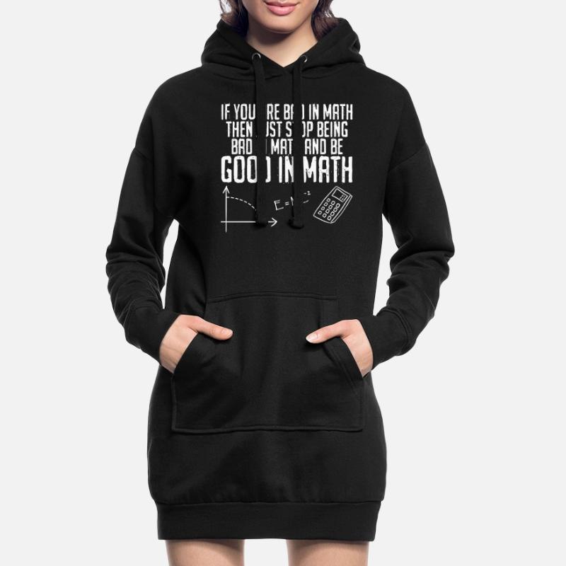 Math Maths Mathematics Physics Teacher Hoodie-Kleid