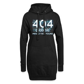 Penetrationstester Penetration Tester - Hoodie-Kleid - Schwarz - Vorne
