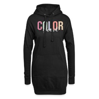 Fahnengarde Marschkapelle - Hoodie-Kleid - Schwarz - Vorne
