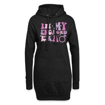 Vieille fille - Sweat-shirt à capuche long Femme - noir - Devant