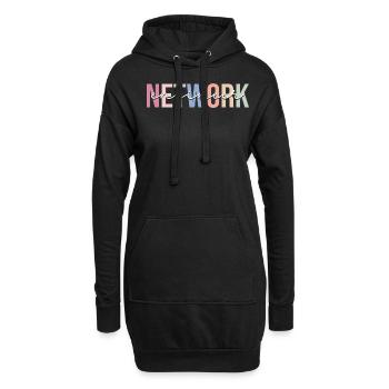 Network Engineer Network Technology - Hoodie Dress - black - Front