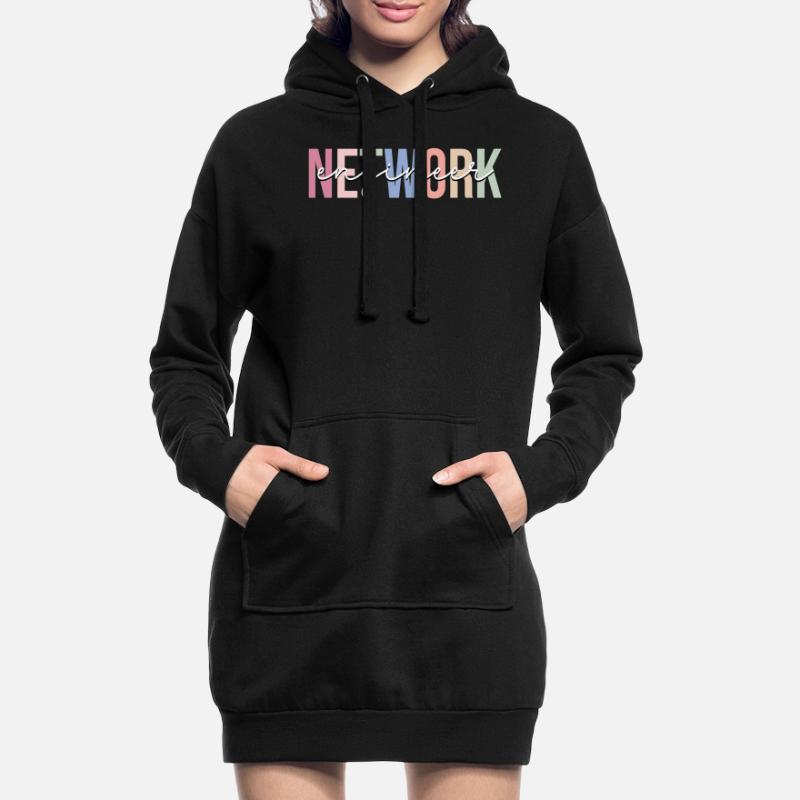 Network Engineer Network Technology Hoodie Dress